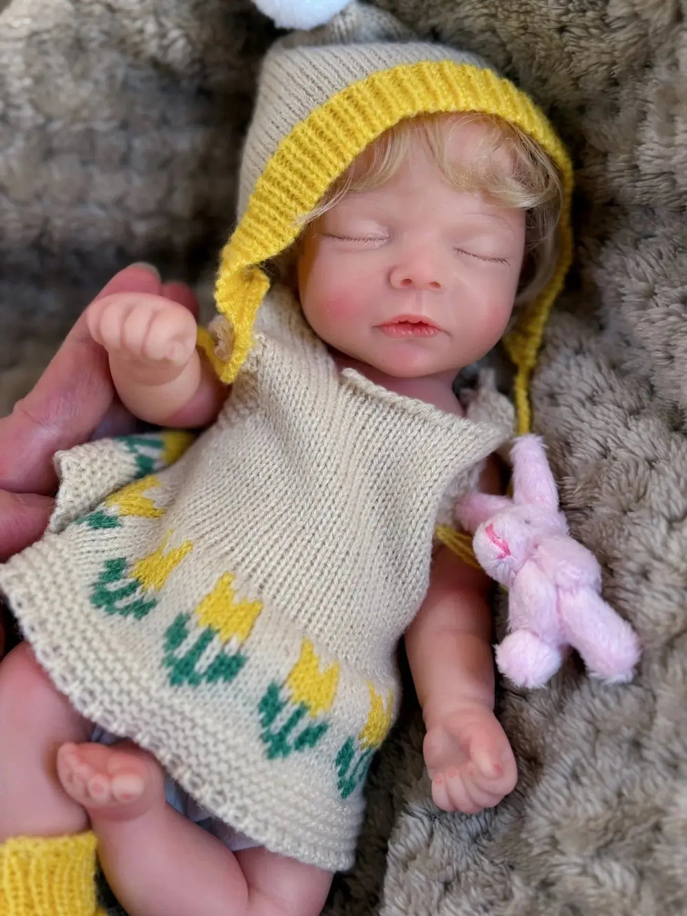 Image of Reborn Baby Dolls 10 Inch 25Cm Sam Silicone Reborn Doll Soft Touch