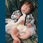 Image of Reborn Baby Dolls 22Inch Big Size Can Open Mouth Bébé Reborn De