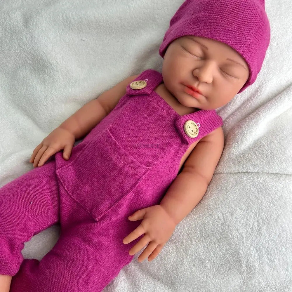 Image of Reborn Baby Dolls 22Inch Soft Silicone Reborn Baby Girl Waterproof