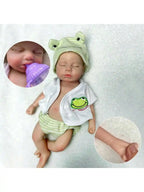 Image of Reborn Baby Dolls 13-Inch Silicone Loulou Reborn Girl Or Boy Baby