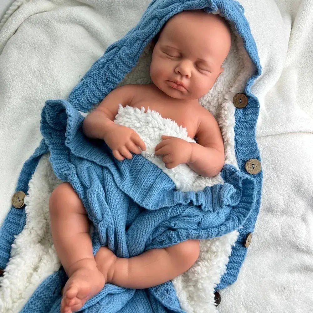 Image of Reborn Baby Dolls 20Inch Full Solid Soft Baby Loulou Waterproof