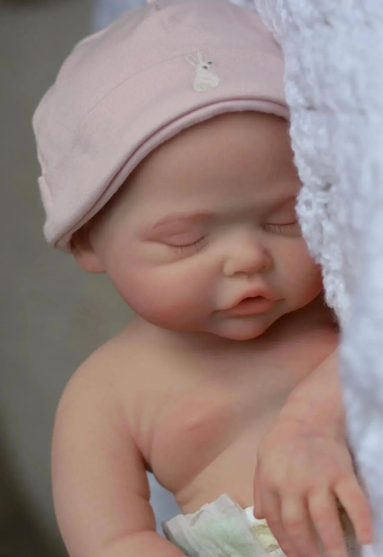 Image of Reborn Baby Dolls 18Inch Can Open Mouth&Washable Solid Silicone Bebe