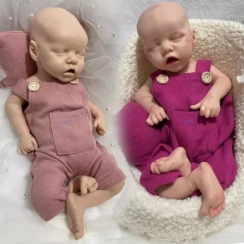 Image of Reborn Baby Dolls 18 Inch 100% Full Soft Silicone Reborn Baby