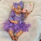 Image of Reborn Baby Dolls 45Cm Boy/Girl Loulou All Silicone Reborn Doll