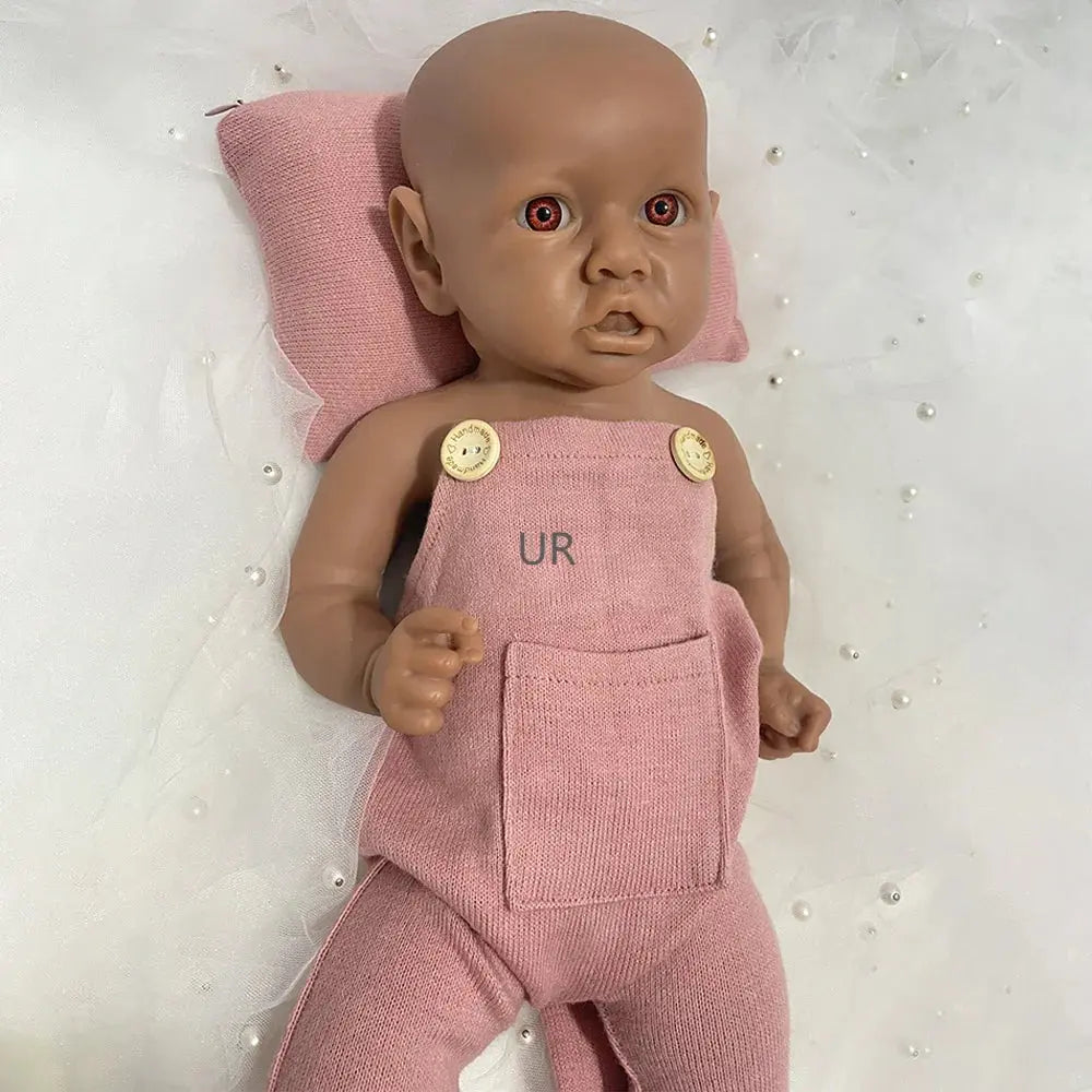 Image of Reborn Baby Dolls 18Inch Open Eyes Handmade Realistic Silicone Reborn