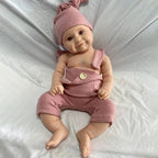 Image of Reborn Baby Dolls 1:1 Full Body Soild Silicone Reborn Baby Girl