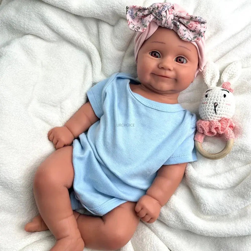 Image of Reborn Baby Dolls 20Inch Parenting Practice Weighted Silicone Reborn