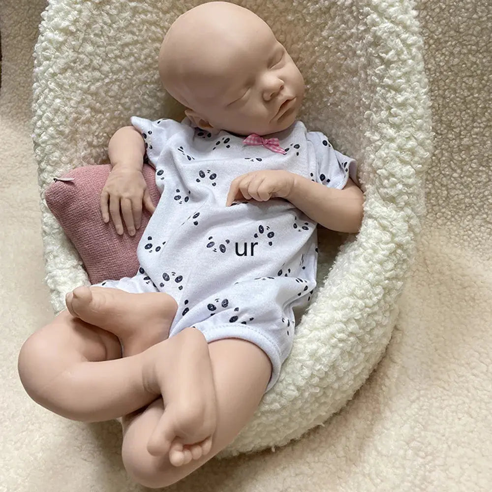 Image of Reborn Baby Dolls Unpainted 18Inch Full Body Silicone Reborn Baby