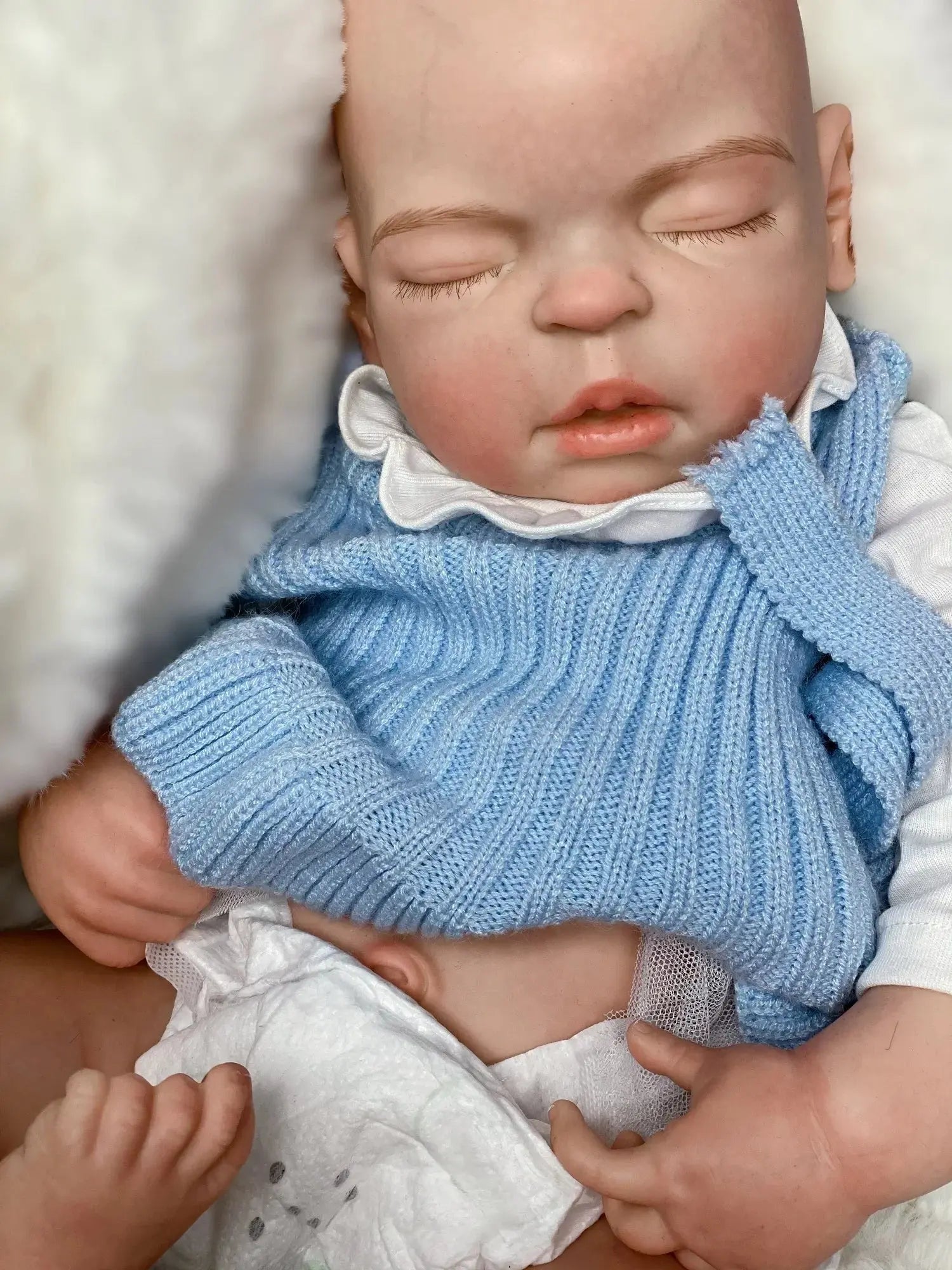 Image of Reborn Baby Dolls 55Cm Washable Solid Silicone Bebe Reborn Girl With