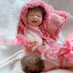 Image of Reborn Baby Dolls 18Inch Washable Maria Solid Silicone Bebe Reborn