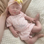Image of Reborn Baby Dolls 22Inch Floppy Newborn Girl Weighted Silicone Reborn