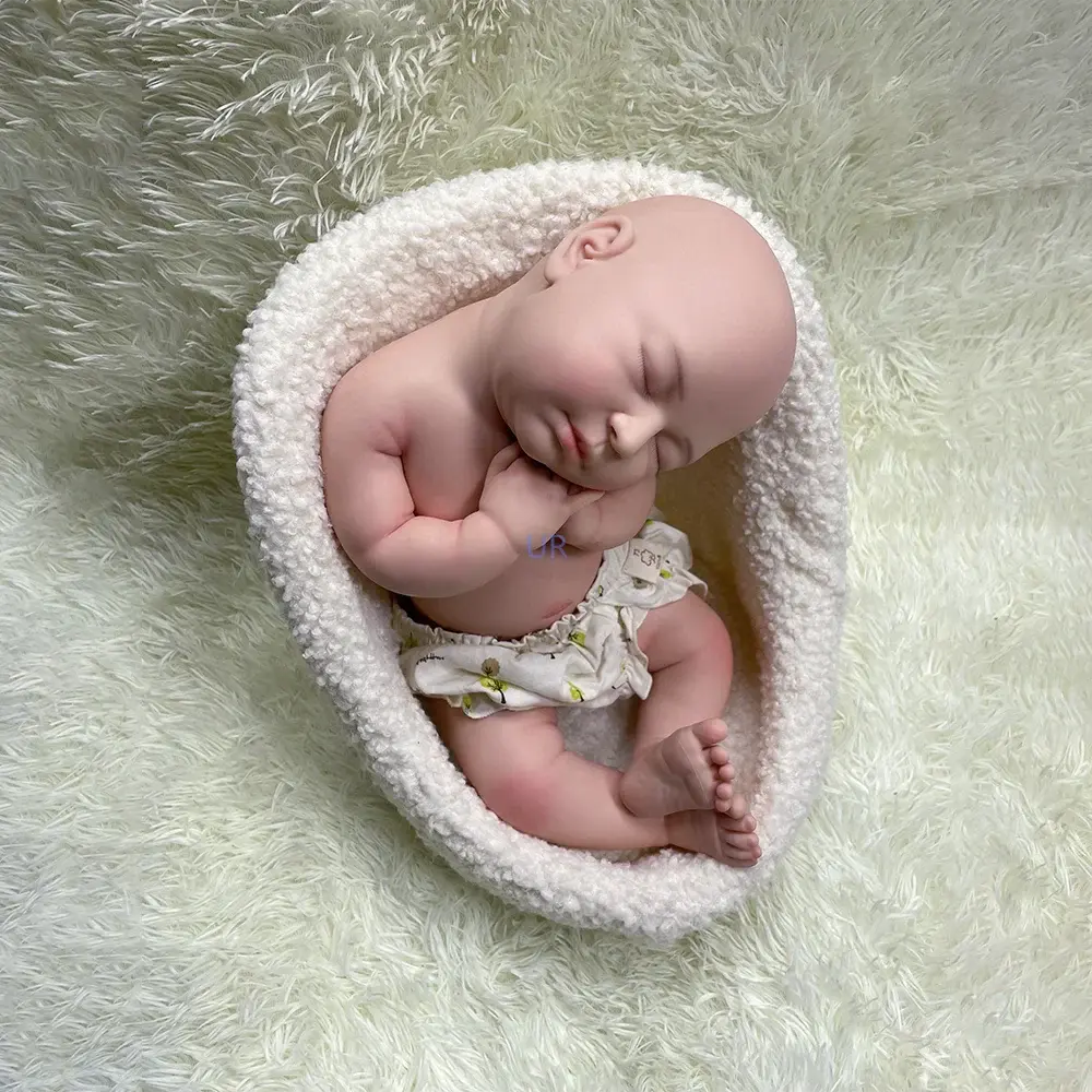 Image of Reborn Baby Dolls 55Cm 22" Weighted Super Soft Platinum Silicone