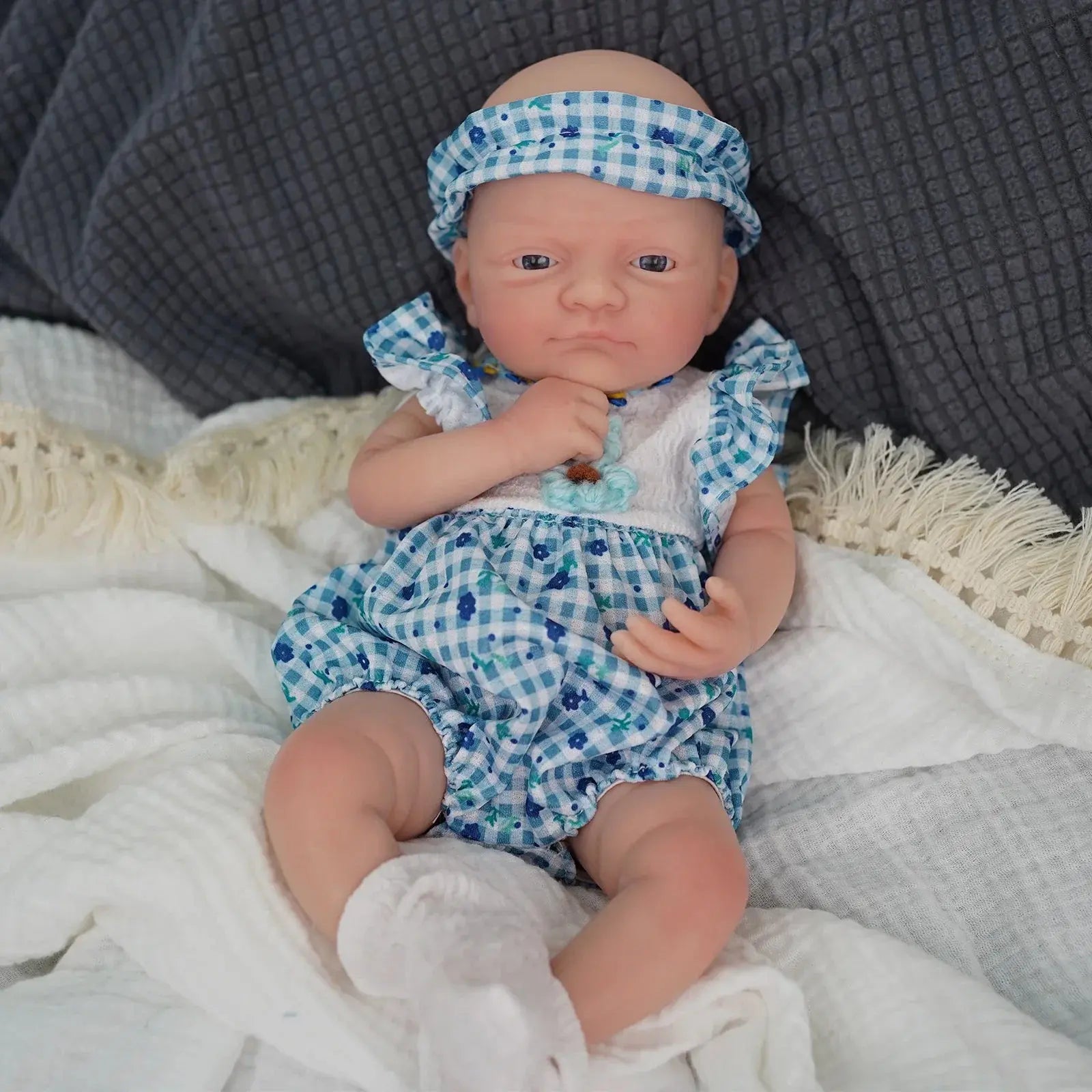 Image of Reborn Baby Dolls 12Inch 30Cm Micro Preemie Full Body Silicone Reborn
