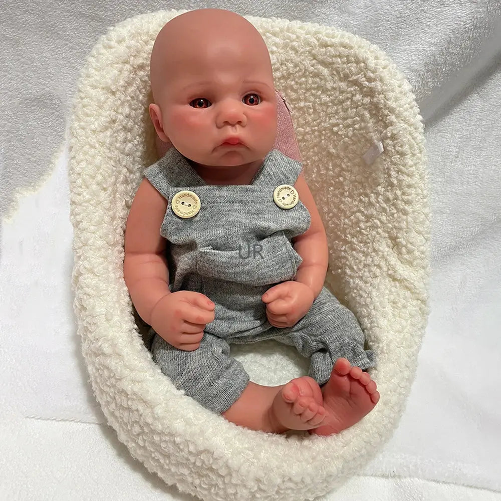 Image of Reborn Baby Dolls Handmade 16Inch Lifelike Silicone Reborn Baby Boy