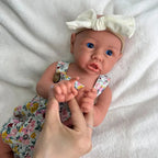 Image of Reborn Baby Dolls Handmade 45Cm Lifelike Full Body Soft Silicone