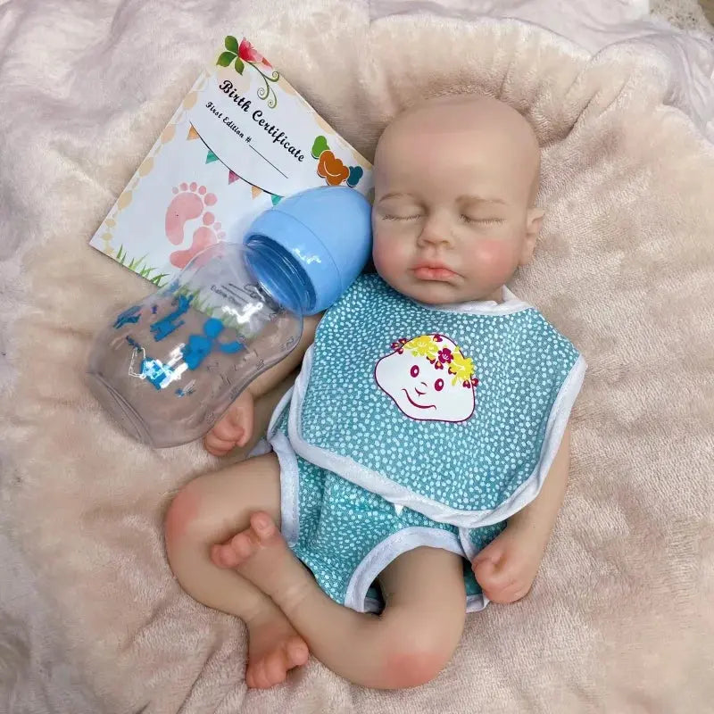 Image of Reborn Baby Dolls 13Inchopen Mouth Loulou Bebe Girl And Boy Reborn