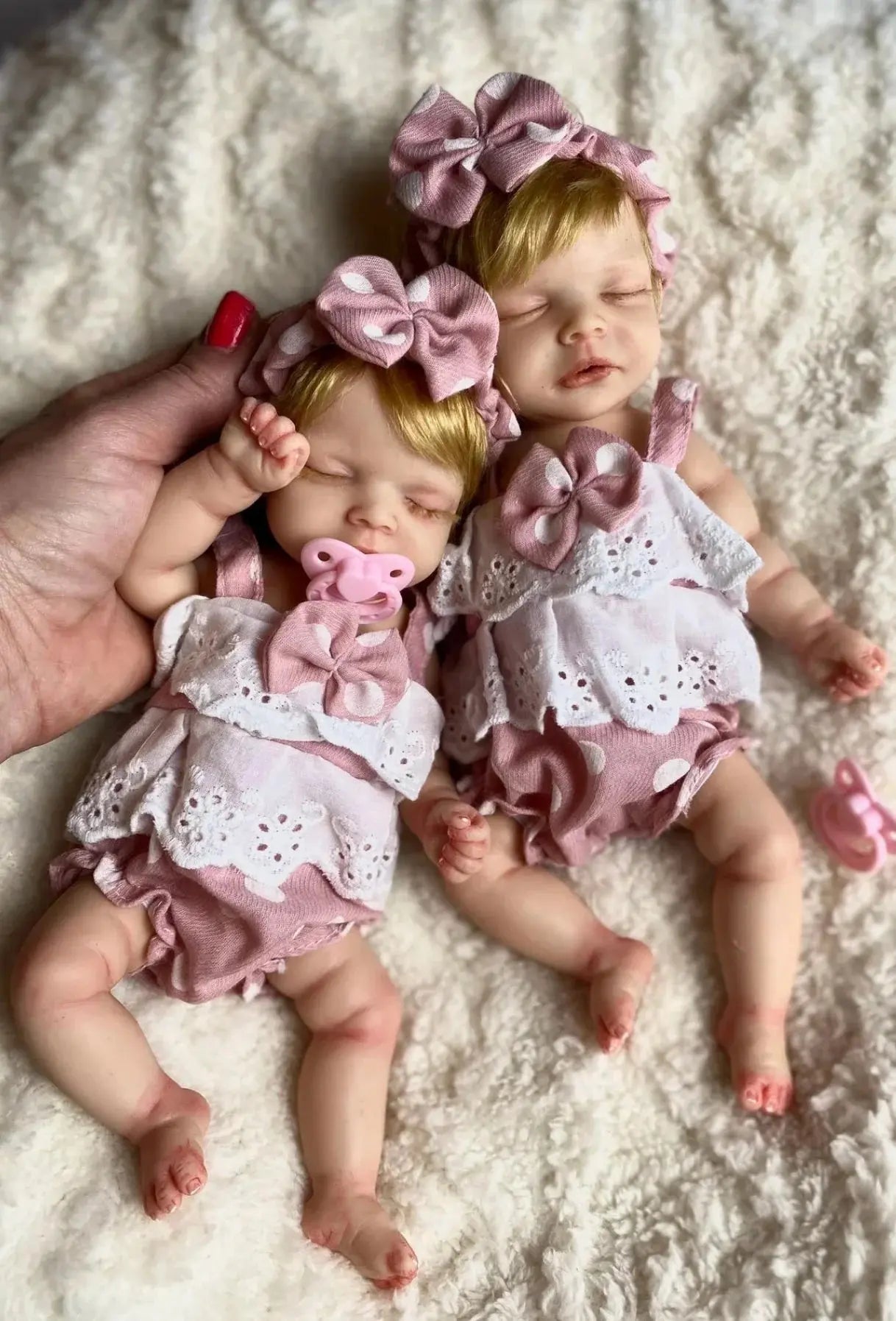 Image of Reborn Baby Dolls 1 Pc 10Inch Cuddly Full Solid Soft Silicone Reborn