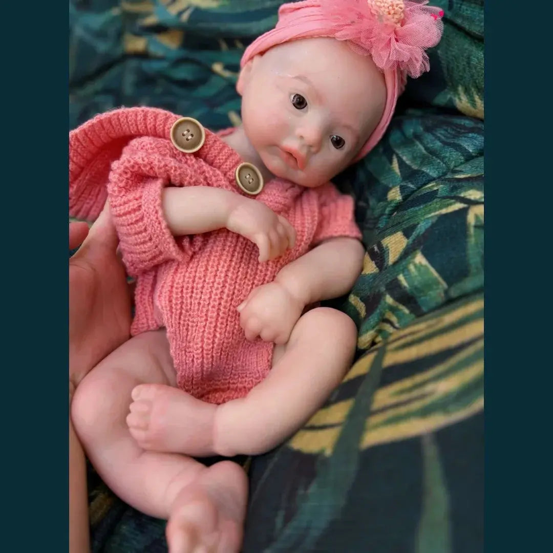 Image of Reborn Baby Dolls 45Cm Meadow Can Open Mouth  Solid Bebe Reborn De