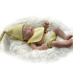 Image of Reborn Baby Dolls 6Inch Mini Palm Full Solid Silicone Bebe Reborn
