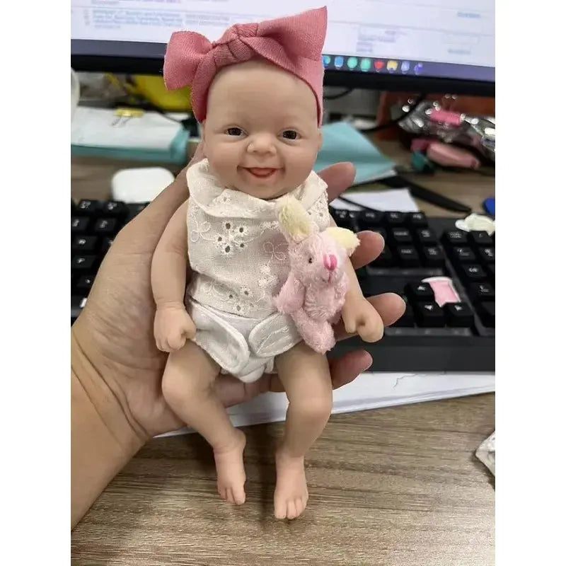 Image of Reborn Baby Dolls 7 Inch Bebe Reborn Mini High Quality Original