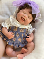 Image of Reborn Baby Dolls 33Cm Cry Baby Maria Reborn Dolls Silicone Girl