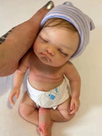 Image of Reborn Baby Dolls 10 Inch 25.4 Cm Soft Silicone Bebe Reborn Girl