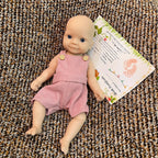 Image of Reborn Baby Dolls 25Cm Unpainted Silicone Girls Whole Body Soft Solid