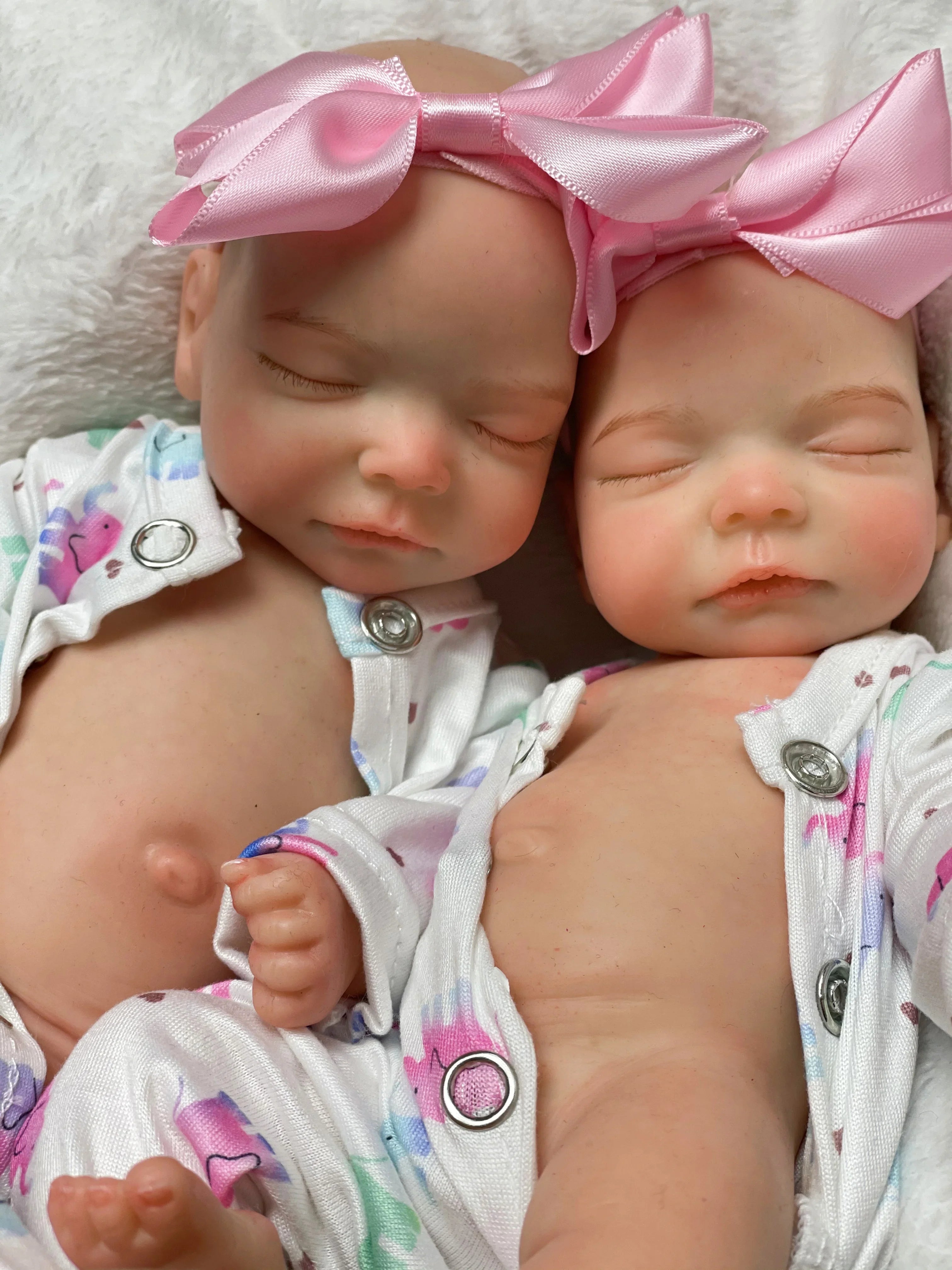 Image of Reborn Baby Dolls 11 Styles/ 26Cm Waterproof Close/Open Solid