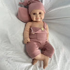 Image of Reborn Baby Dolls 1:1 Full Body Soild Silicone Reborn Baby Girl