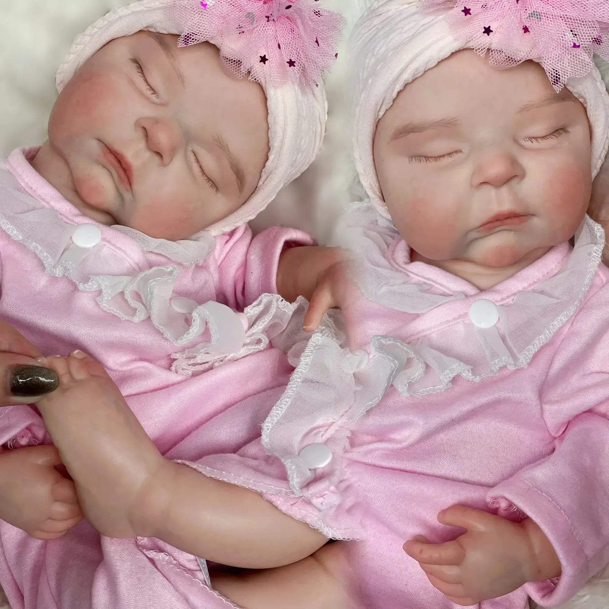 Image of Reborn Baby Dolls 33Cm&45Cm Silicone Girl Peaches Bebê Reborn