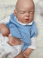 Image of Reborn Baby Dolls 55Cm Washable Solid Silicone Bebe Reborn Girl With