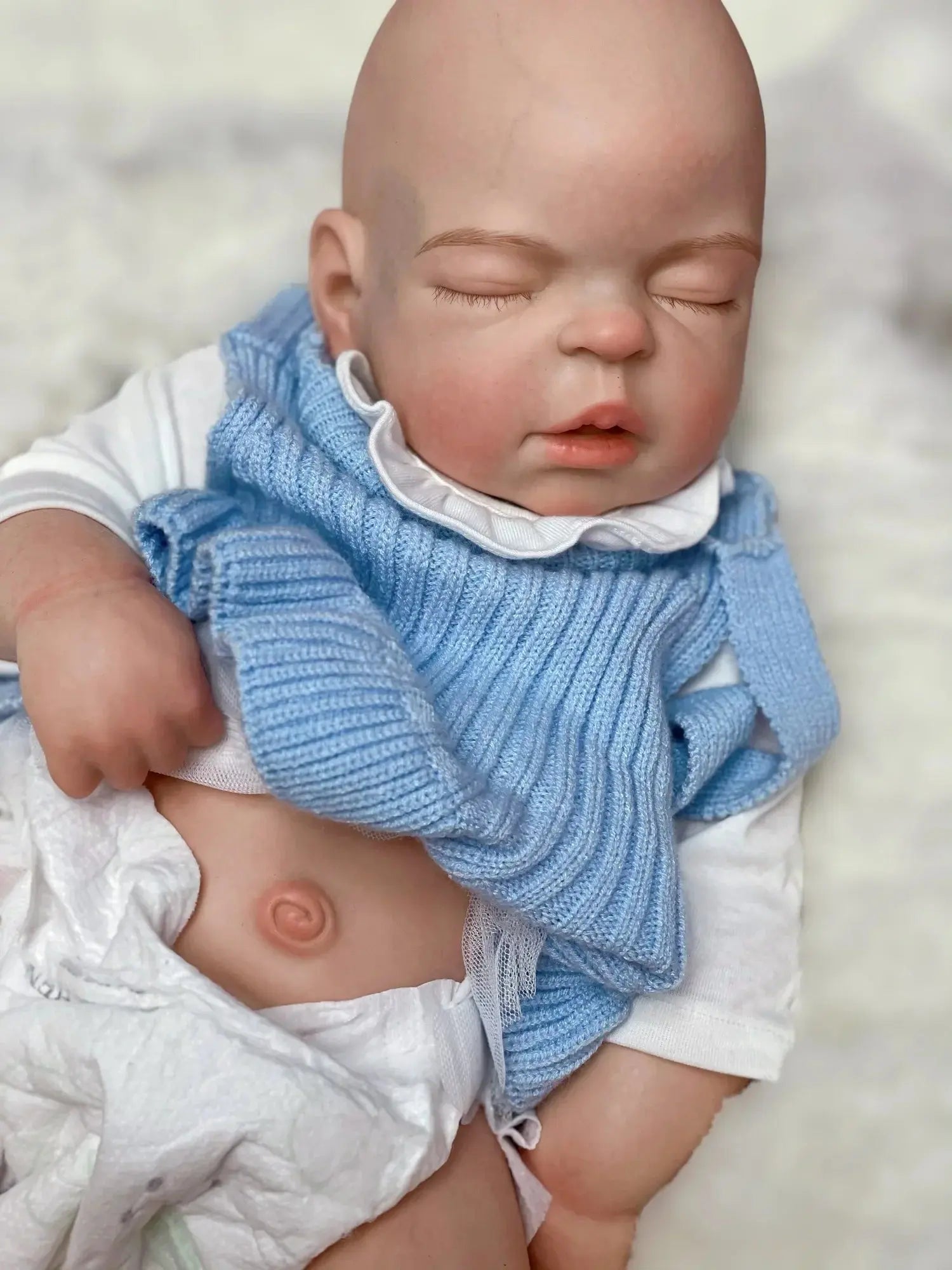 Image of Reborn Baby Dolls 55Cm Washable Solid Silicone Bebe Reborn Girl With