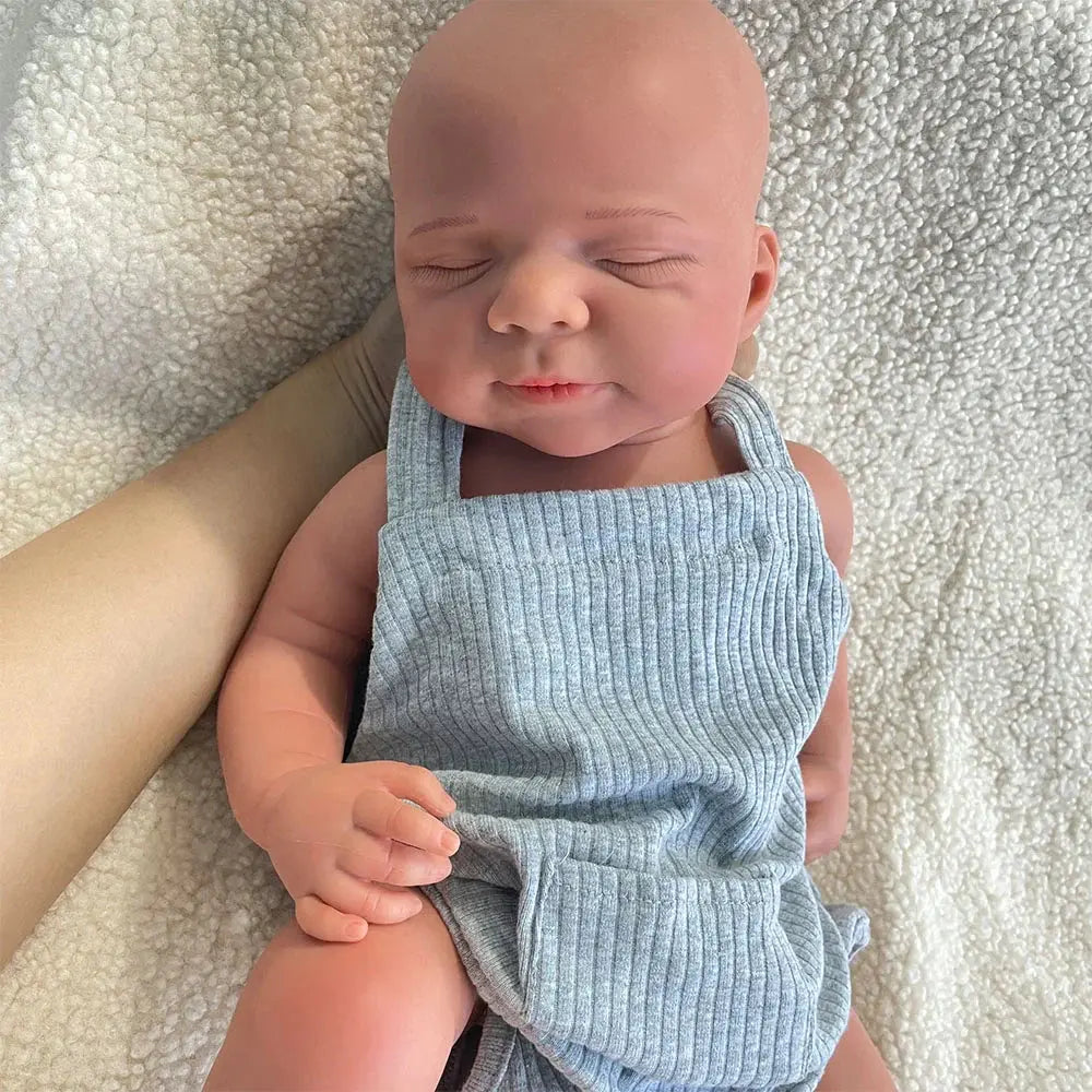 Image of Reborn Baby Dolls 18.5" 100% Full Body Silicone Reborn Baby Pascale