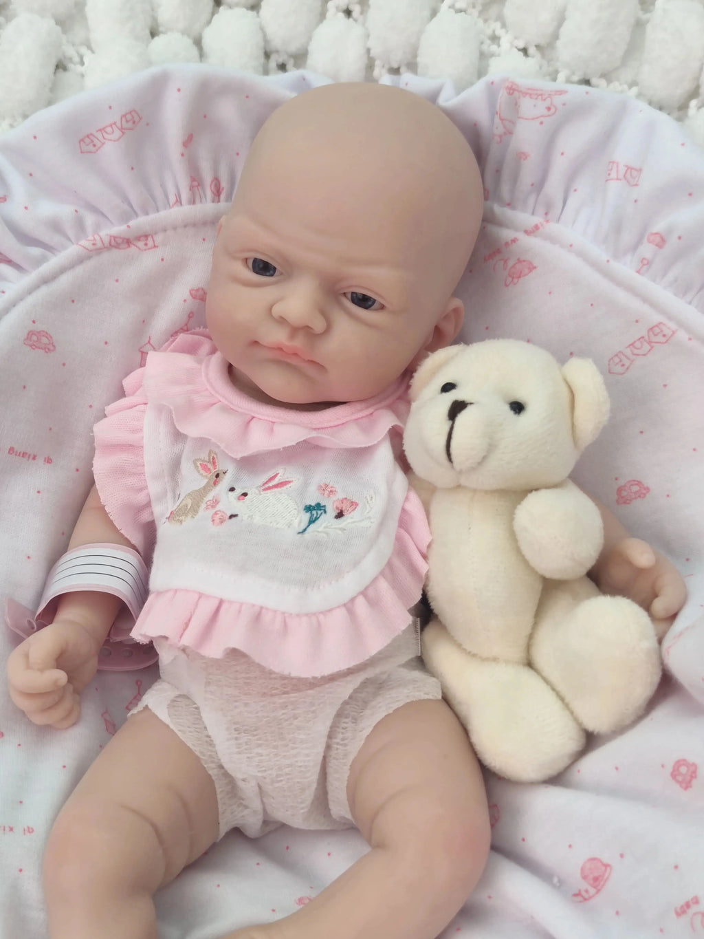 Image of Reborn Baby Dolls 12 Inches Soft Silicone Reborn Baby Doll Boy -