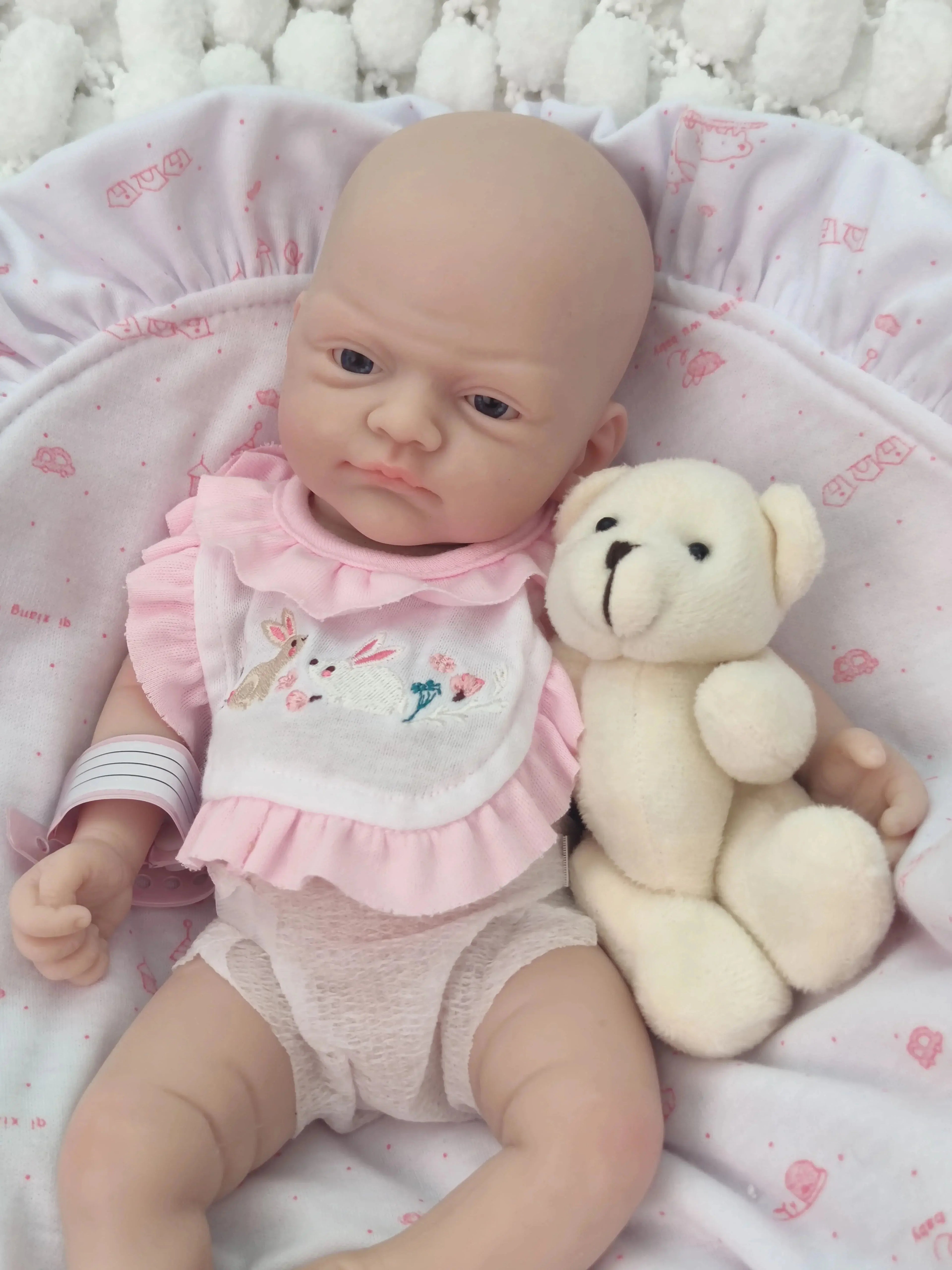 Image of Reborn Baby Dolls 12 Inches Soft Silicone Reborn Baby Doll Boy -
