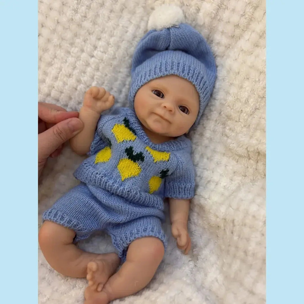 Image of Reborn Baby Dolls 33Cm Washable Coco Full Body Silicone Bebe Reborn