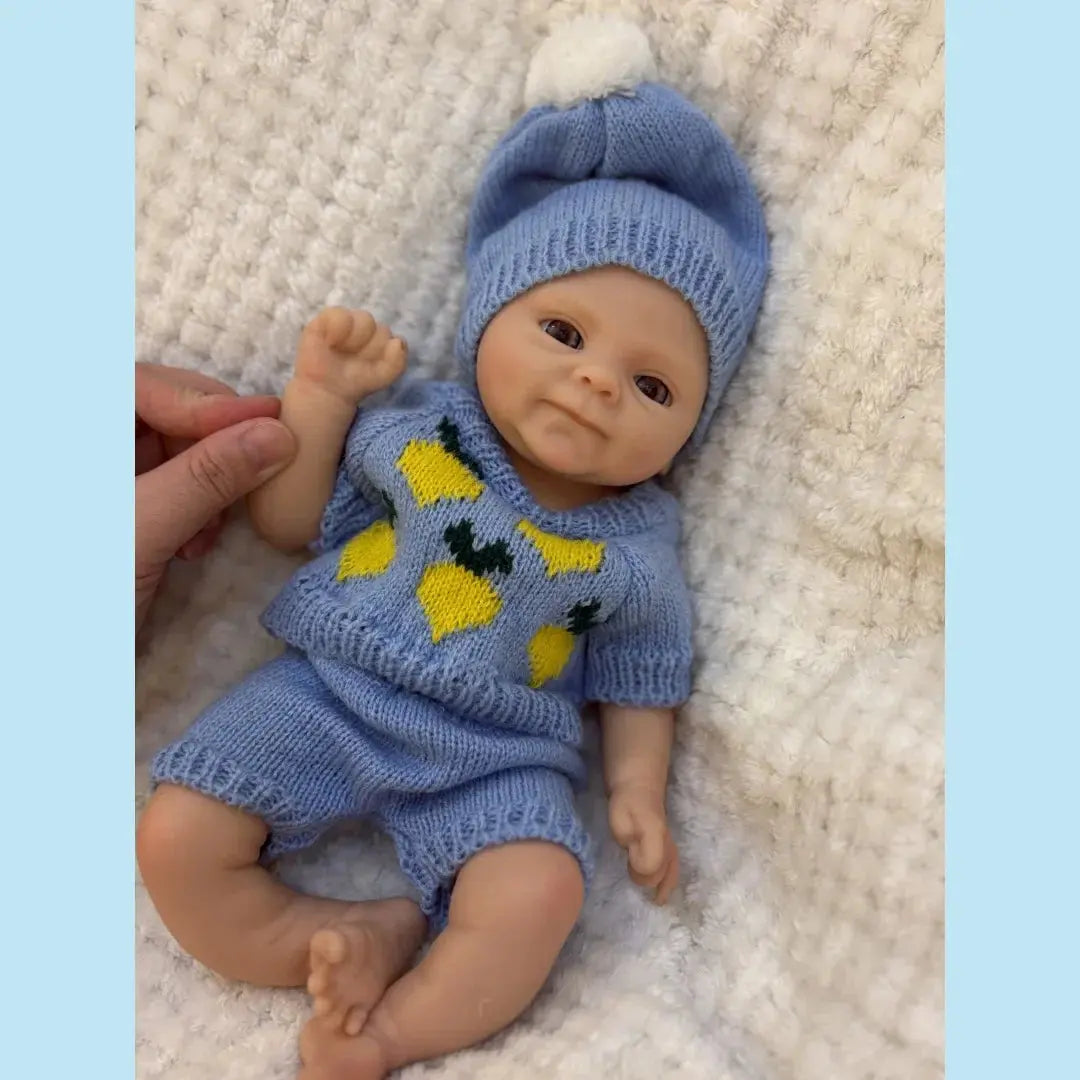 Image of Reborn Baby Dolls 33Cm Washable Coco Full Body Silicone Bebe Reborn