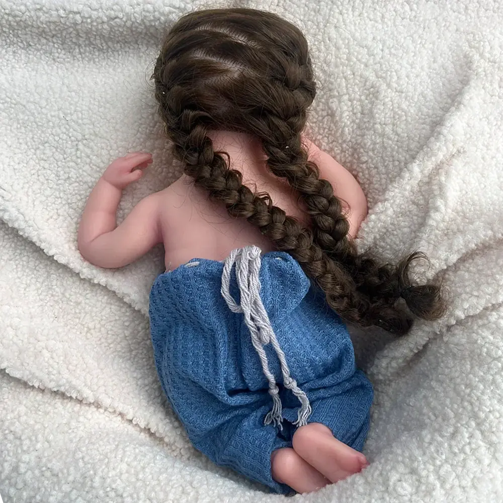Image of Reborn Baby Dolls Birthday Gift Christmas Lifelike Newborn Girl
