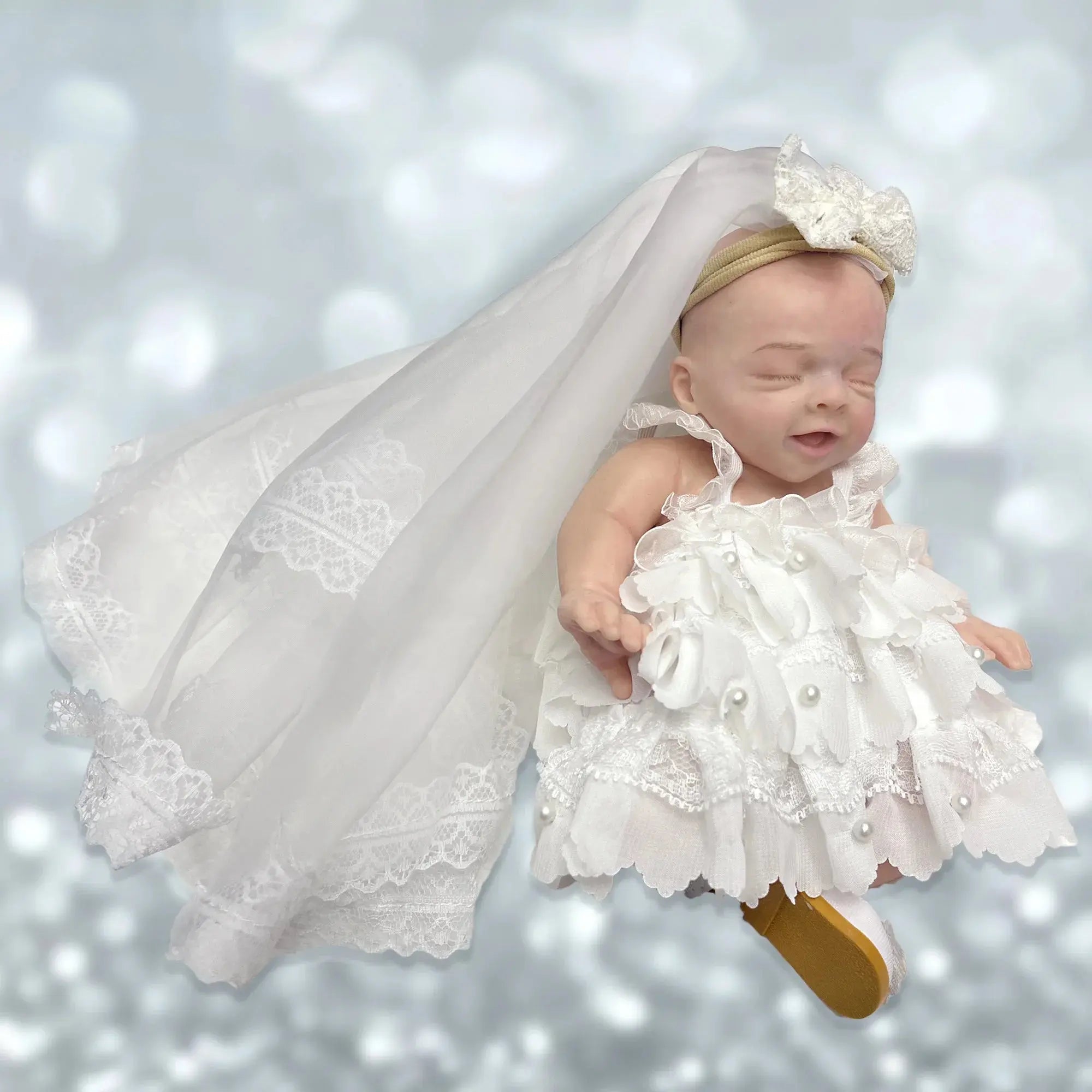 Image of Reborn Baby Dolls 25Cm Soft Solid Silicone Salia Bebe Reborn Girl