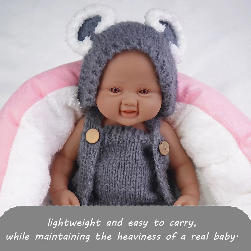 Image of Reborn Baby Dolls 17.3-Inch Stunning Smile With Open Eyes! Medical