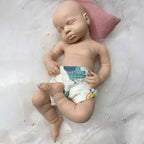 Image of Reborn Baby Dolls Artificial Soft Full Body Platinum Silicone Painted