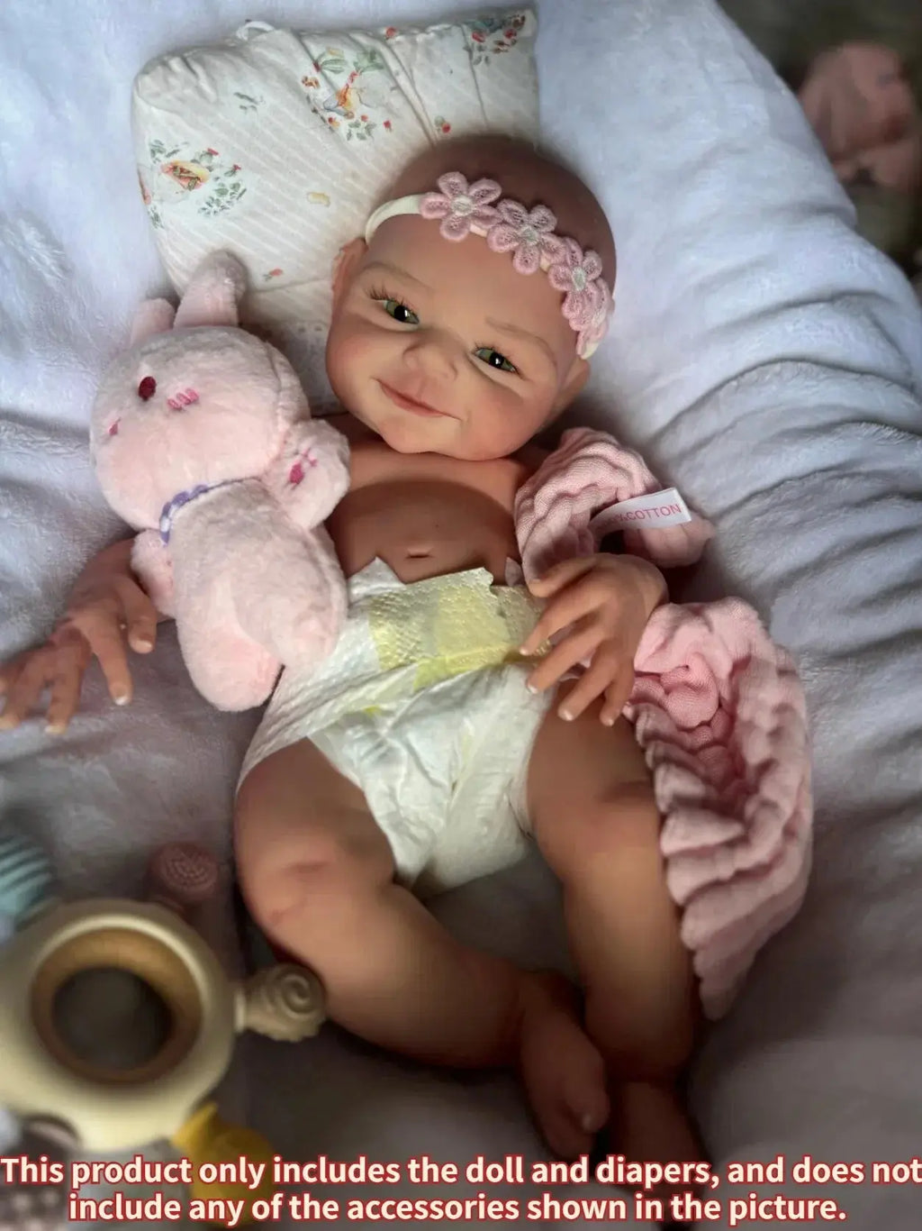 Image of Reborn Baby Dolls 1 Pc 18 Inch Silicone Bebe Reborn Doll Handmade