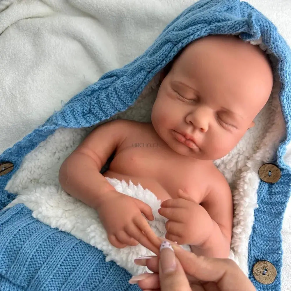 Image of Reborn Baby Dolls 20Inch Full Solid Soft Baby Loulou Waterproof