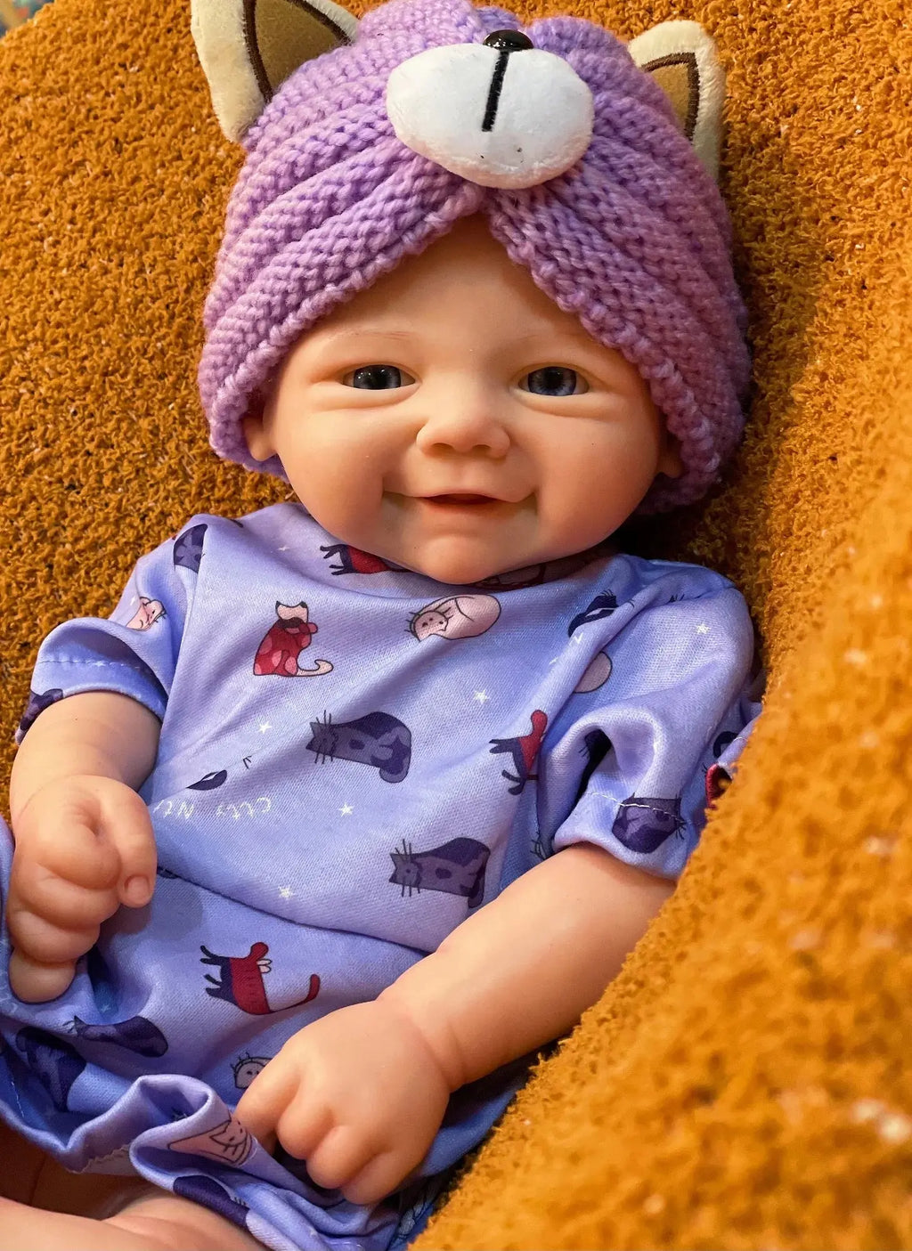 Image of Reborn Baby Dolls 42Cm Full Body Silicon Vivienne Bebe Reborn Girl