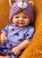 Image of Reborn Baby Dolls 42Cm Full Body Silicon Vivienne Bebe Reborn Girl
