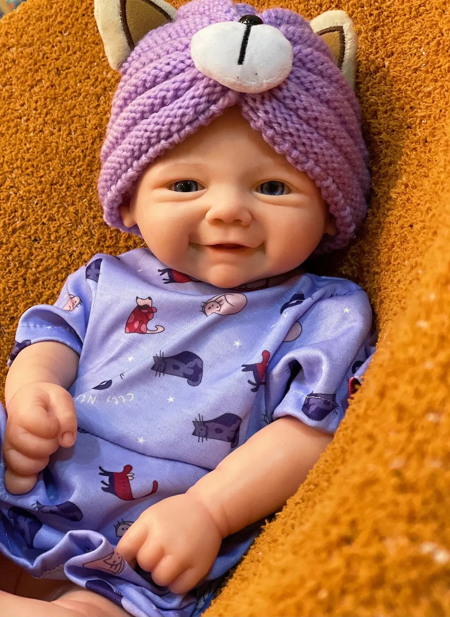 Image of Reborn Baby Dolls 42Cm Full Body Silicon Vivienne Bebe Reborn Girl