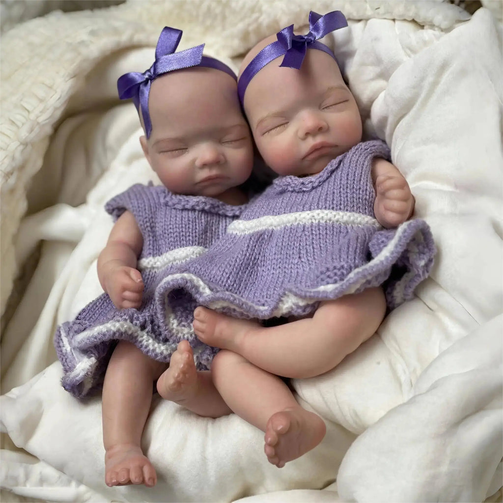 Image of Reborn Baby Dolls Full Soft Solid Silicone Reborn Baby Dolls 27Cm