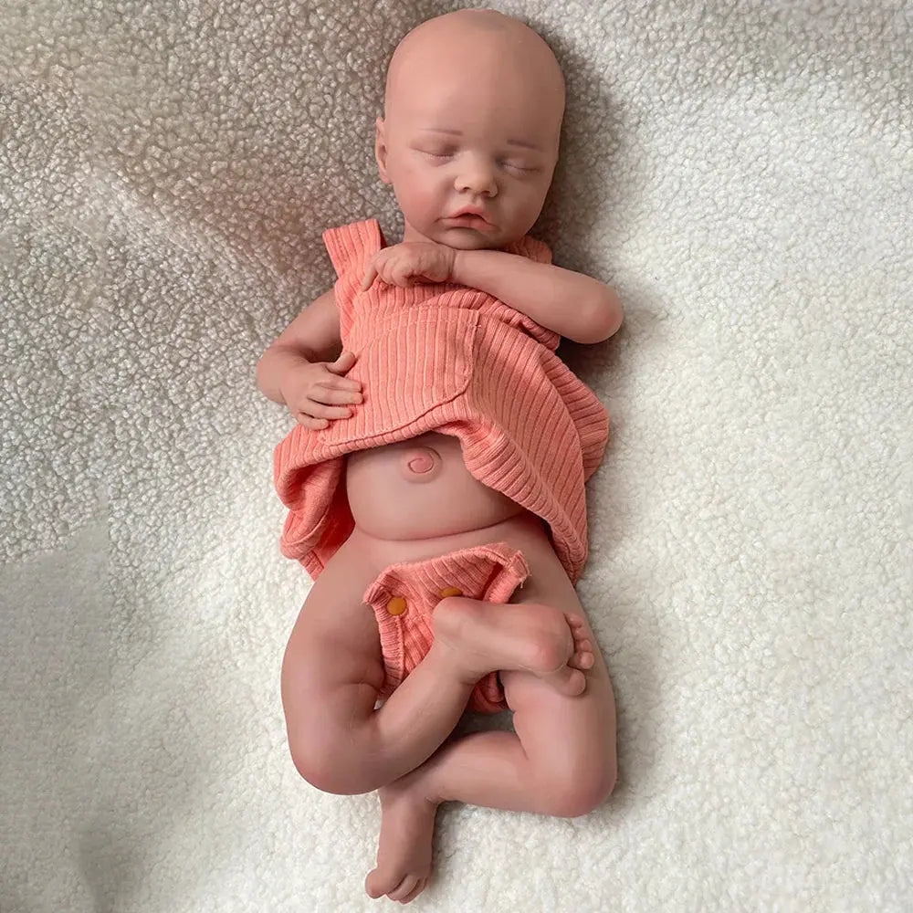 Image of Reborn Baby Dolls Unpainted 18Inch Full Body Silicone Reborn Baby