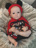 Image of Reborn Baby Dolls 18 Inch Bettie Girl Lifelike Bebe 3D Painted Skin