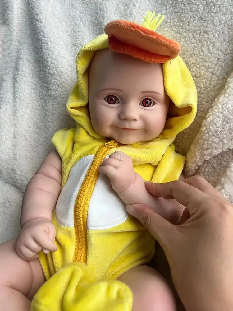 Image of Reborn Baby Dolls Soft Stretchy Blank Silicone Doll 50Cm 20" Reborn